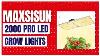 Maxsisun Pb2000 Led Grow Light Lamp Full Spectrum For Indoor Plants Veg Bloom